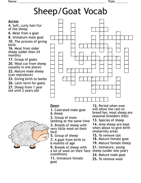 5 letter answer(s) to like a sheep. . Wailed like a sheep crossword clue